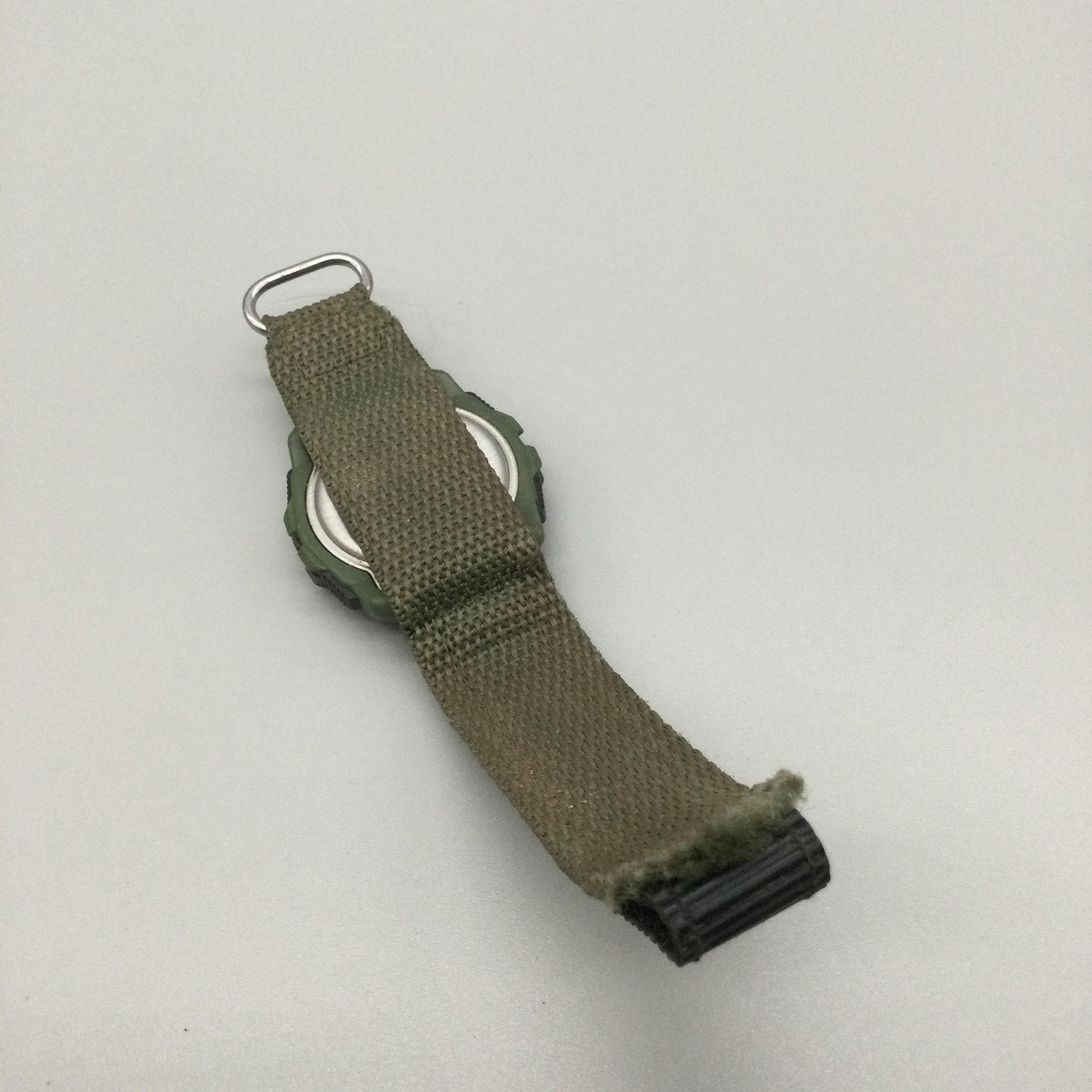 Armitron Pro Sport Mens Watch 44mm Digital Green Nylon Backlight 50m WR Alarm