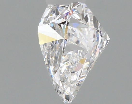 1.01 CT Brilliant Heart Shape CVD Lab Grown Diamond IGI Certified D-Color VVS2
