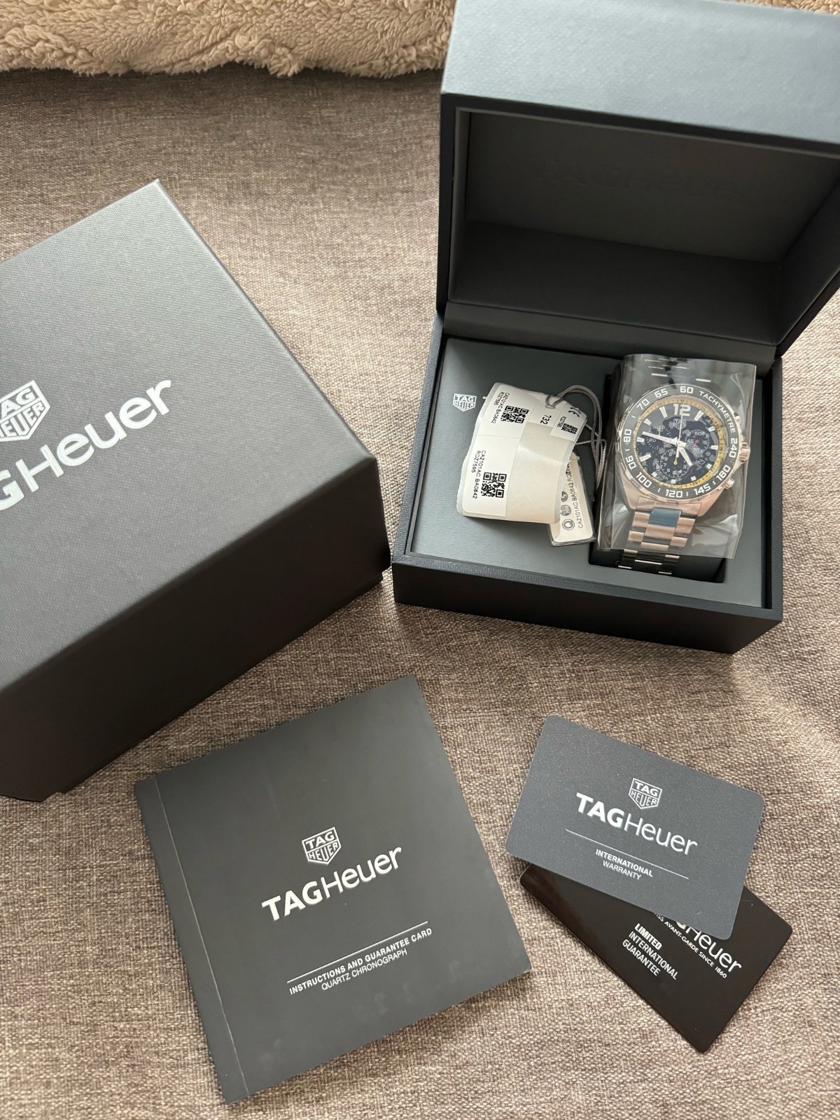 TAG Heuer Formula 1 Chronograph Black Dial Men’s Watch CAZ101AC.BA0842