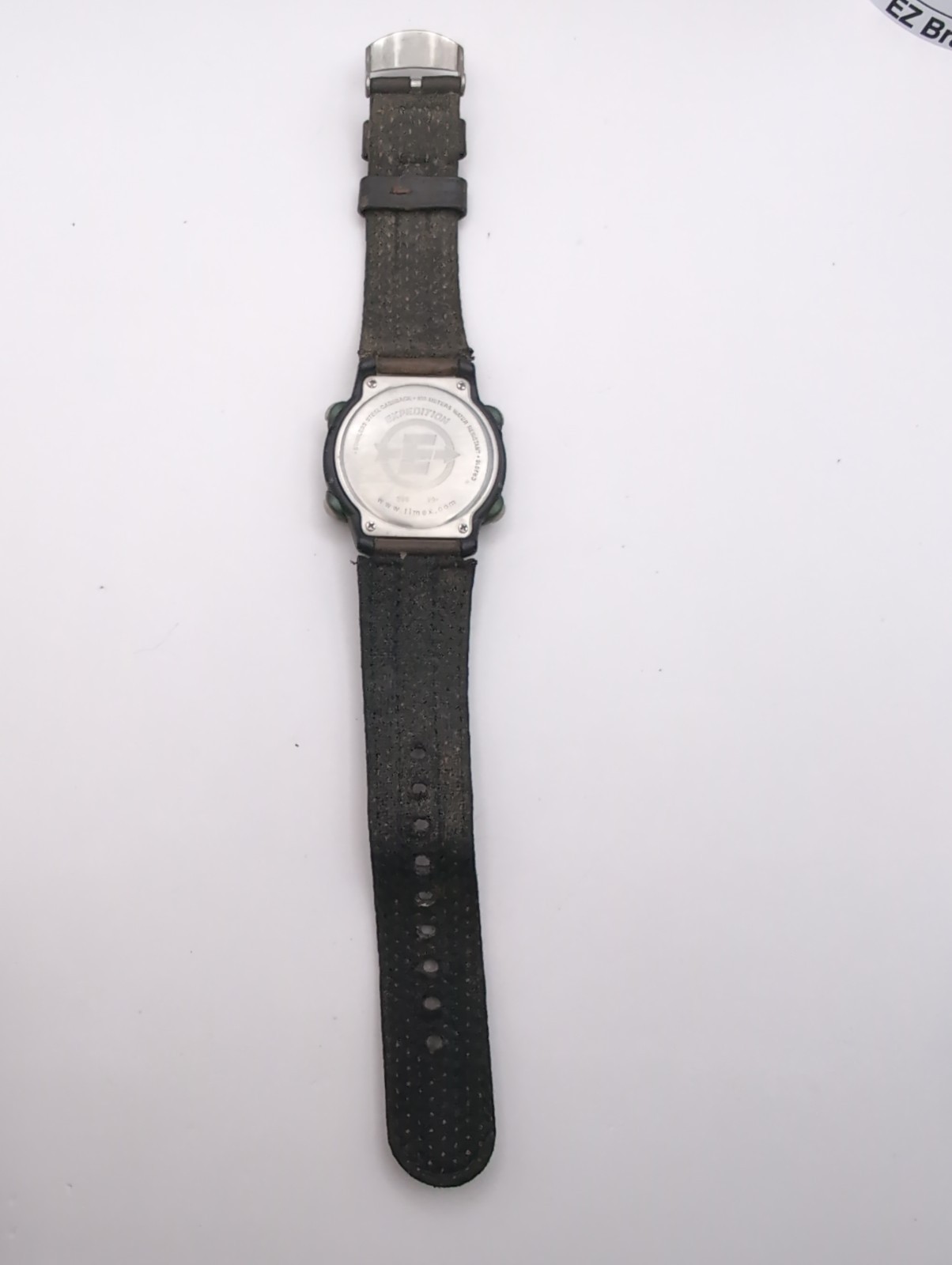 Timex Expedition 866 Digital Watch Men Green Black Case Indiglo New Battery