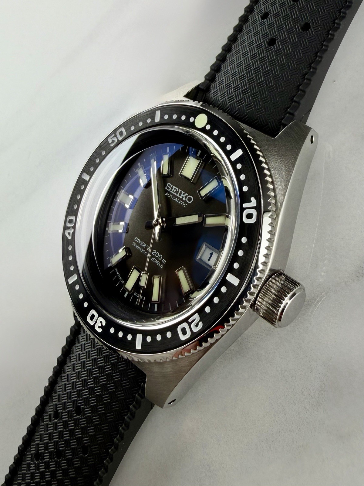 62MAS Style Automatic Dive Watch – Seiko NH35 Movement – 6217-8001 Vintage Build