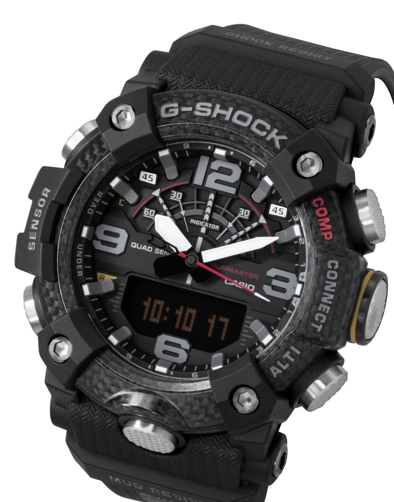 Casio G-Shock Master of G-Land Mudmaster Black Dial 200M GG-B100X-1A Mens Watch