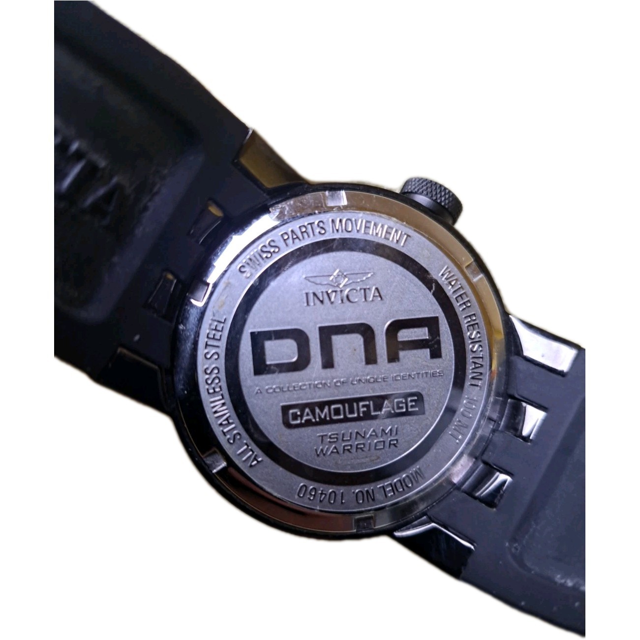 Invicta DNA Sports Camouflage 46mm Men’s Watch Model No. 10460. Swiss Movement