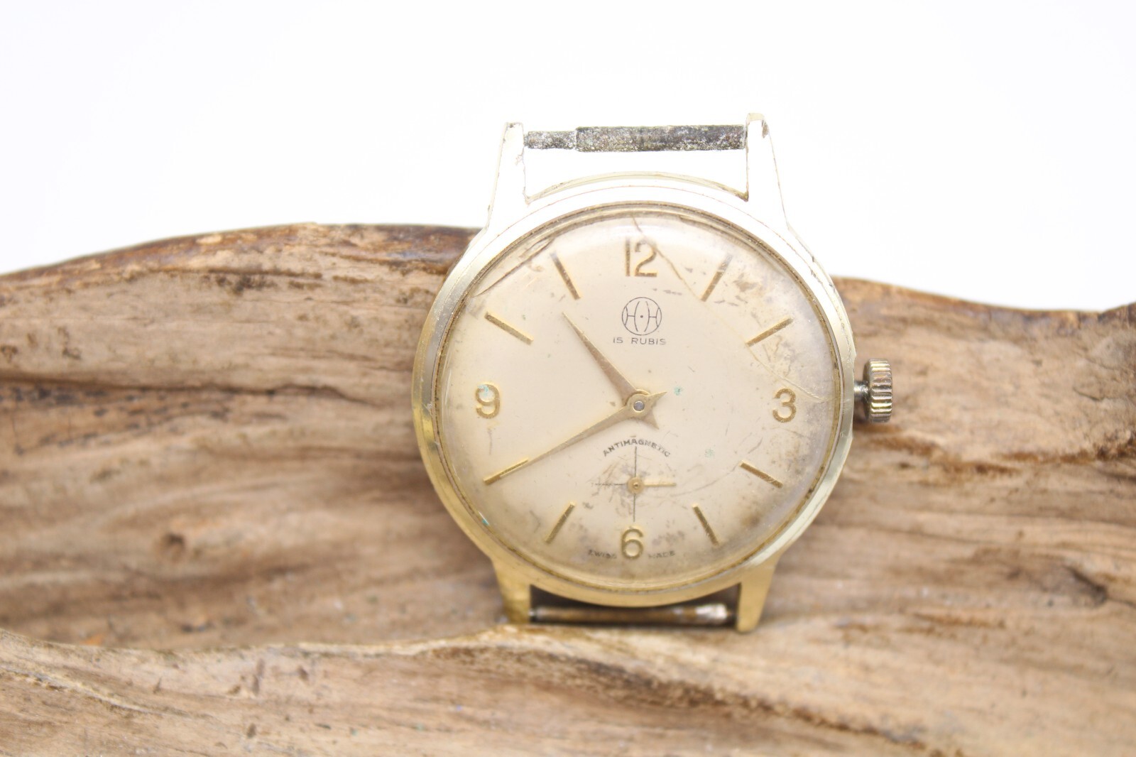 H&H MEN’S SWISS WATCH 15j 33.0mm 17.0mm LUG RUNS (LM)