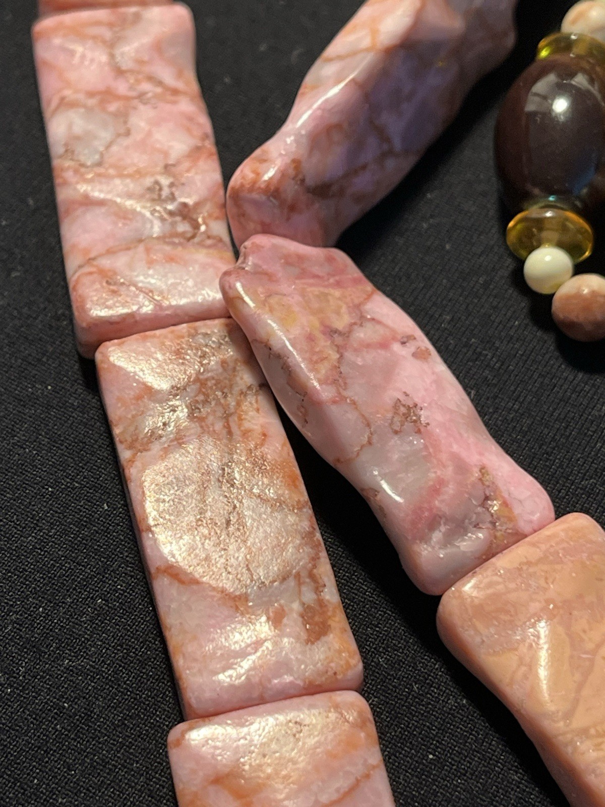 VTG To Modern Semi-Precious Gemstone Chunky Destash Lot For Jewelry/Craft Makers