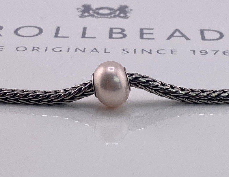 Trollbeads Pink Rosa Pearl Bead
