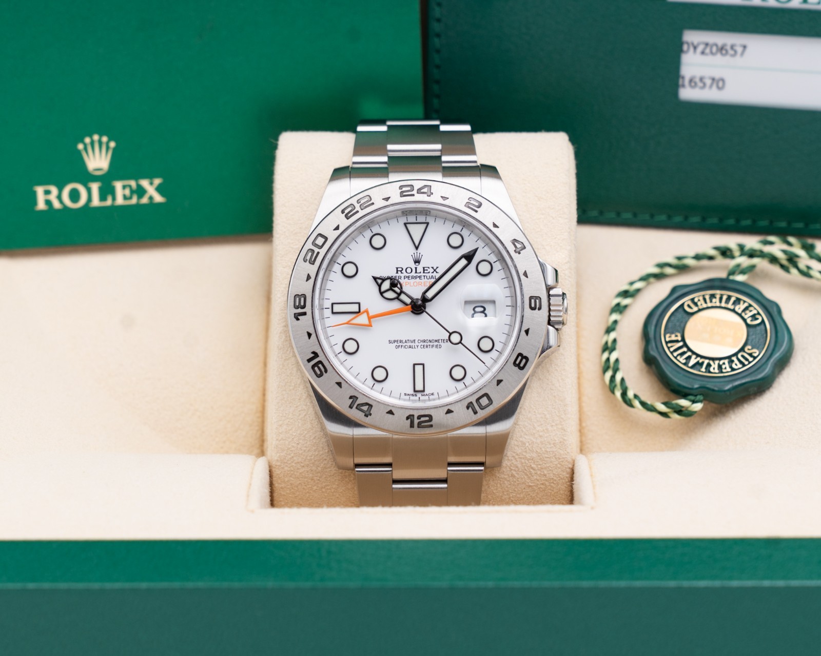 Rolex Explorer II 42mm 216570 Polar 2019