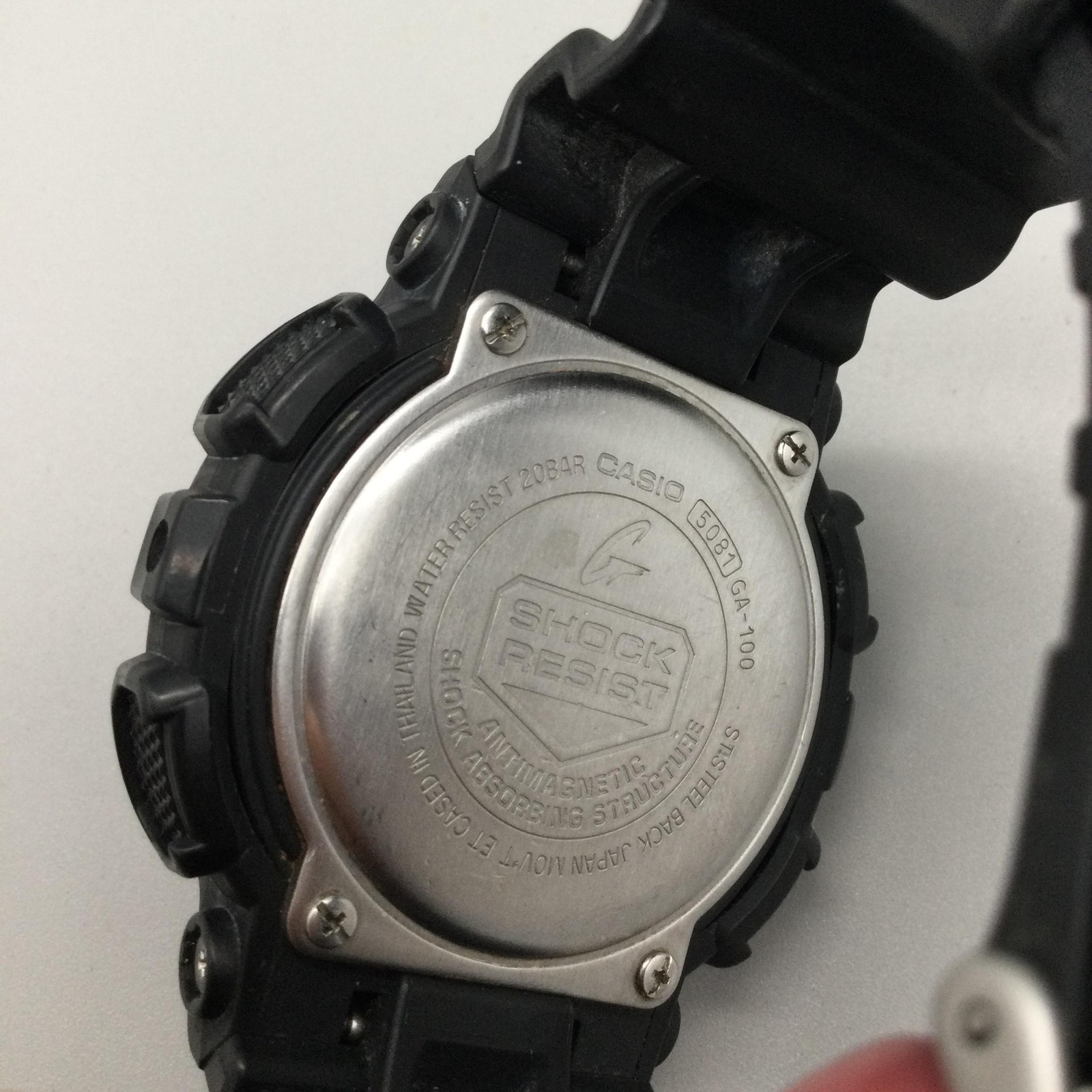 Casio G-Shock 5081 GA-100 Mens Watch 51mm Black Ana-Digi 200M Blackout