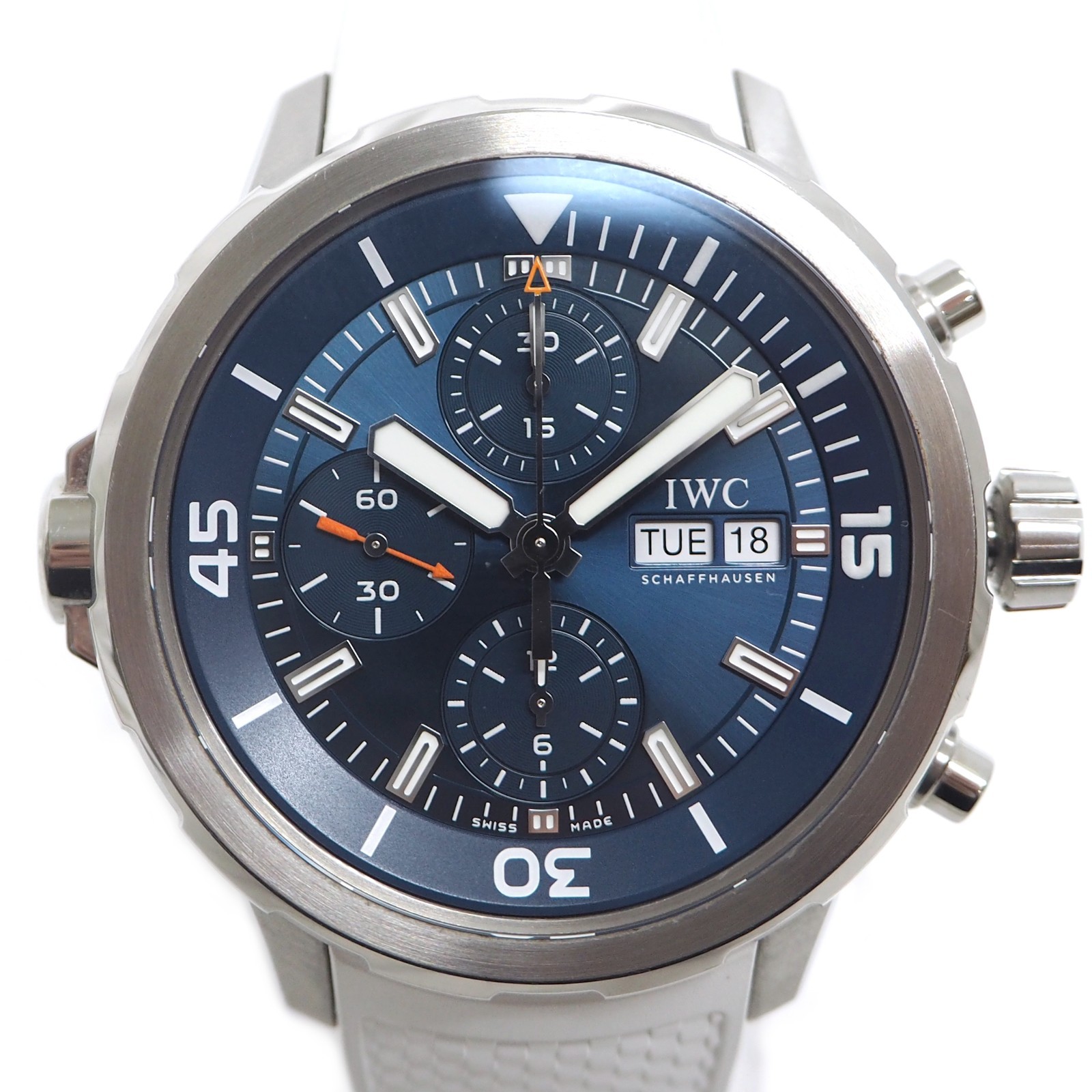 IWC SCHAFFHAUSEN IW376805 Aquatimer Chronograph Automatic Wrist Watch #1380B