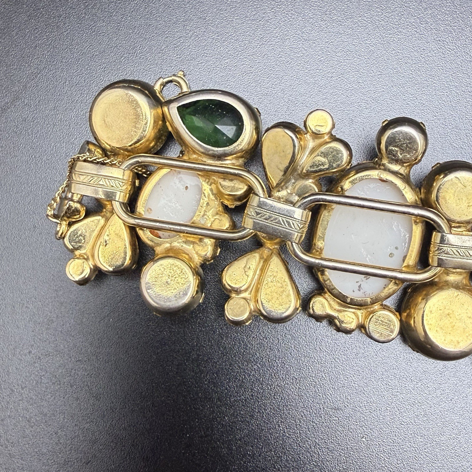 Vintage Juliana D&E Stipple Easter Egg Bracelet Brooch Clip Earrings Book Set