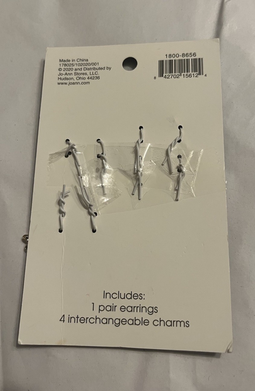 Hildie And Jo Endless Charm Inter Charm Earring Set