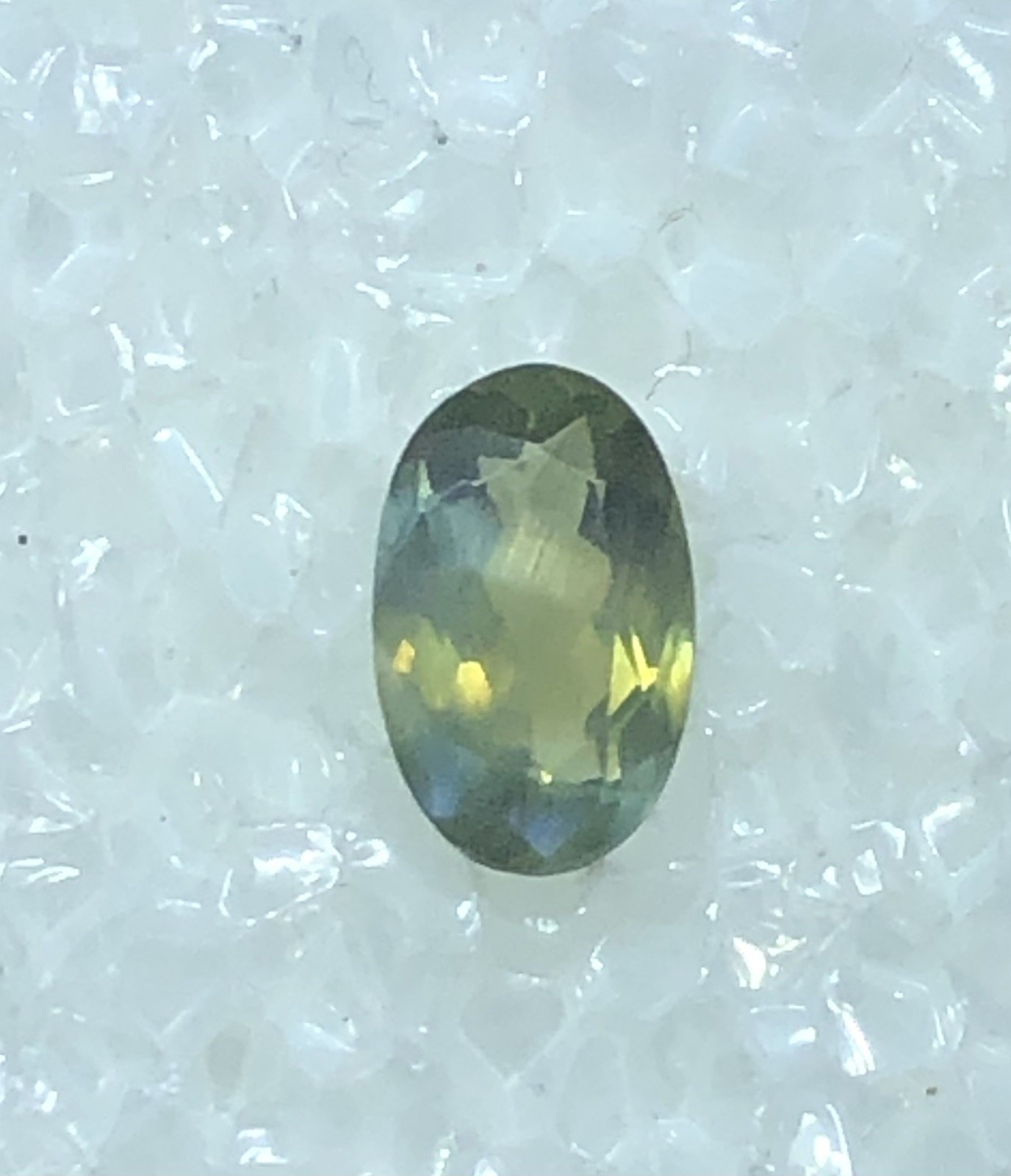 .75ct 6.9 X 4.4mm Natural Alexandrite-India-Great Color Change!