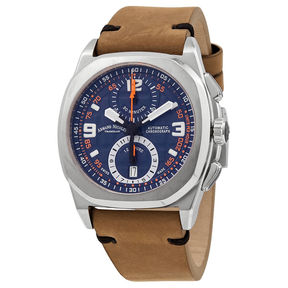 Armand Nicolet JH9 Chronograph Automatic Blue Dial Men’s Watch