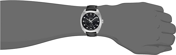 Gucci GG2570 YA142307 Black Dial Stainless Steel Case Men’s Watch