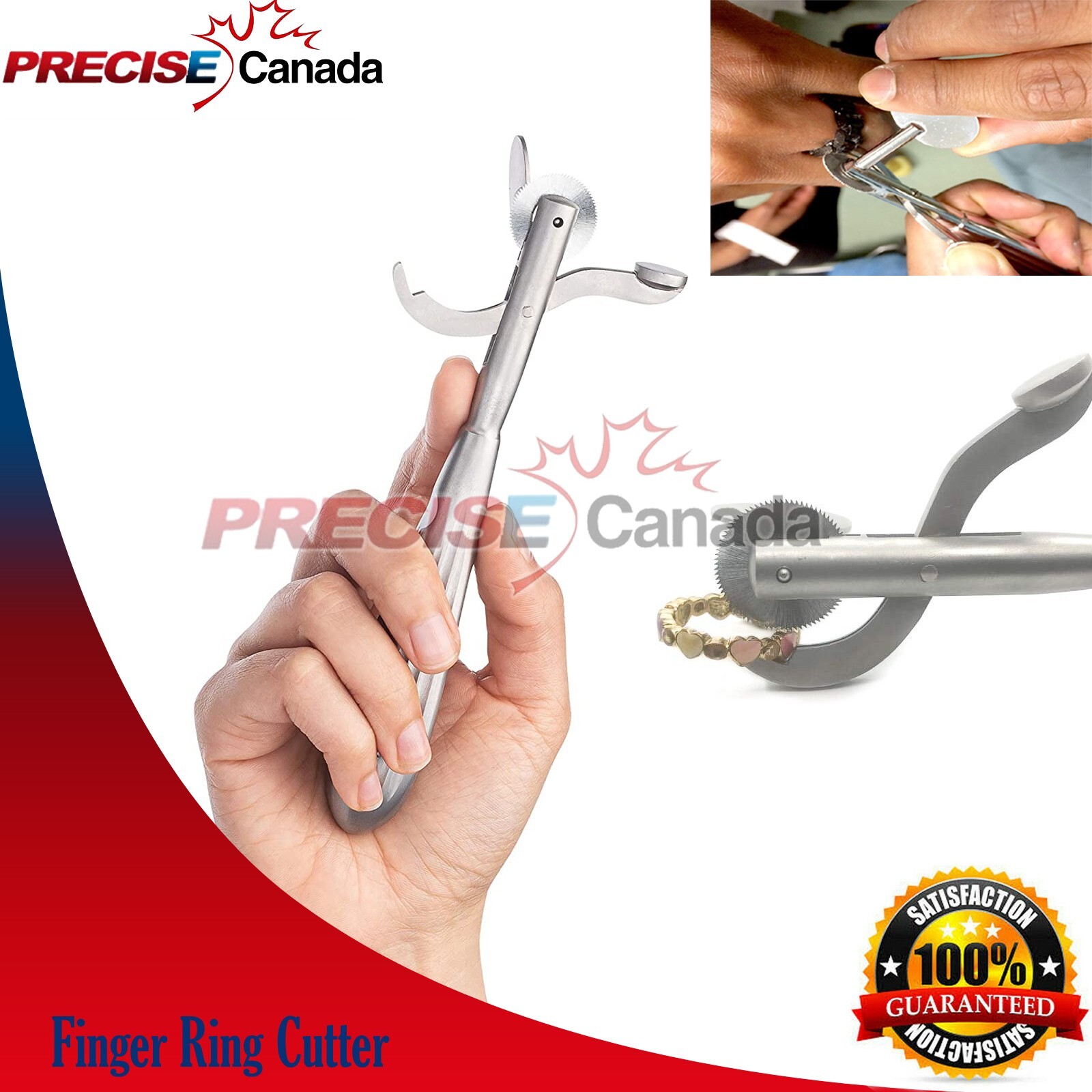 Finger Ring Band Removing Emergency First Aid Tool Sawing Cutter Pliers Hollow