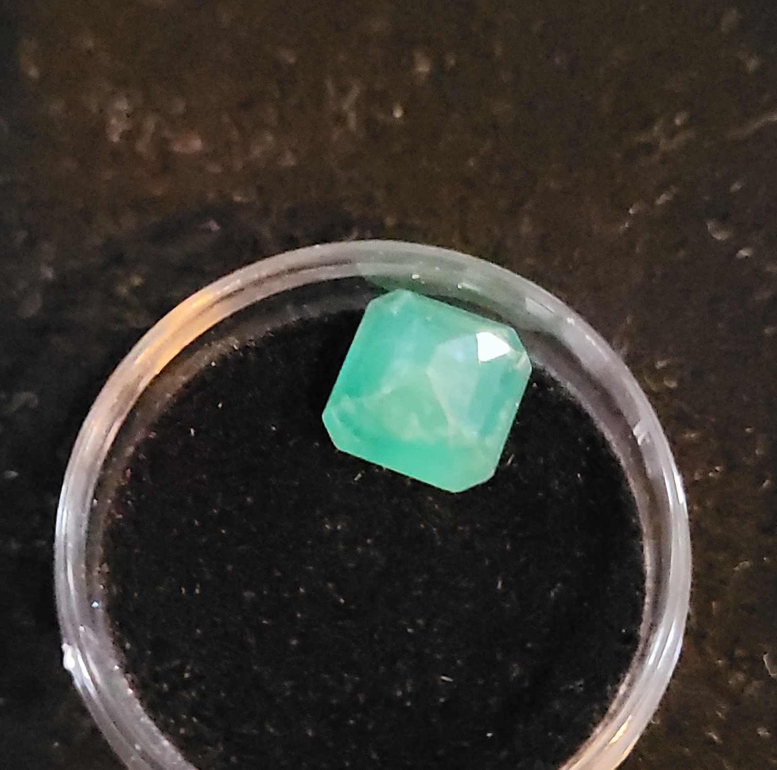 Natural Untreated Certified Rich Green Translucent Columbian Emerald 3.63ct