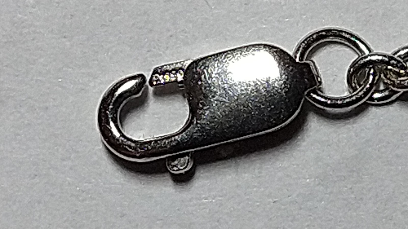 Solid platinum adjustable extender chain 2.25 and 3.25 inches 1.48 grams – pt950