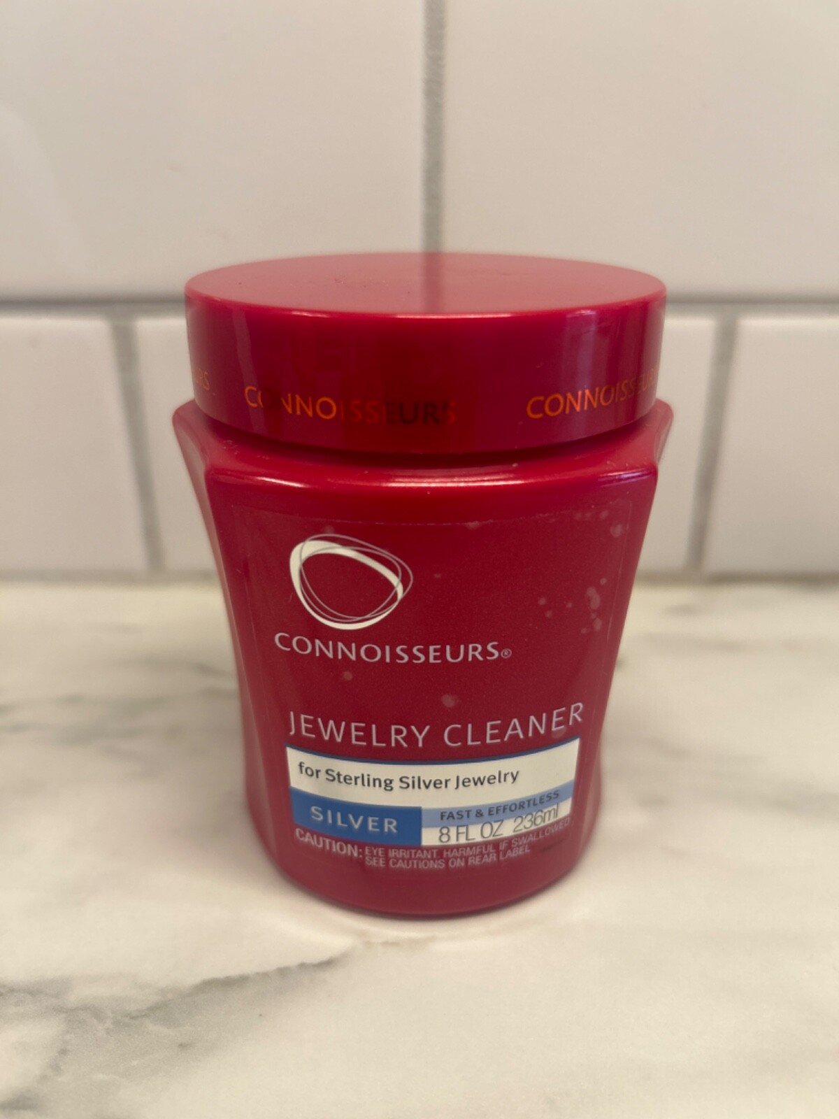 Connoisseurs Jewelry Cleaner for Silver Removes Tarnish and Grime 8oz