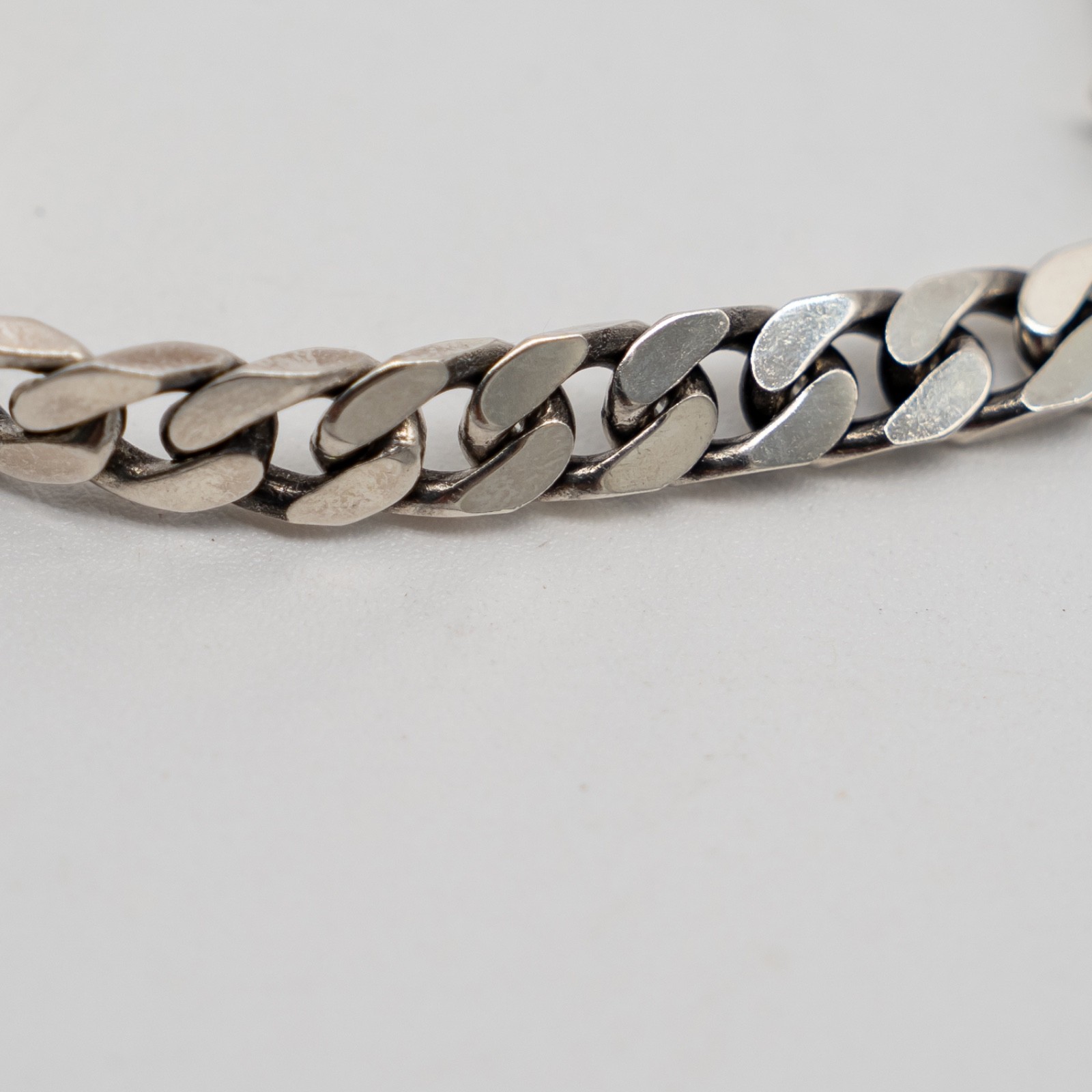 size 16 Gucci Sterling Skull Ghost 925 Silver Bracelet Link
