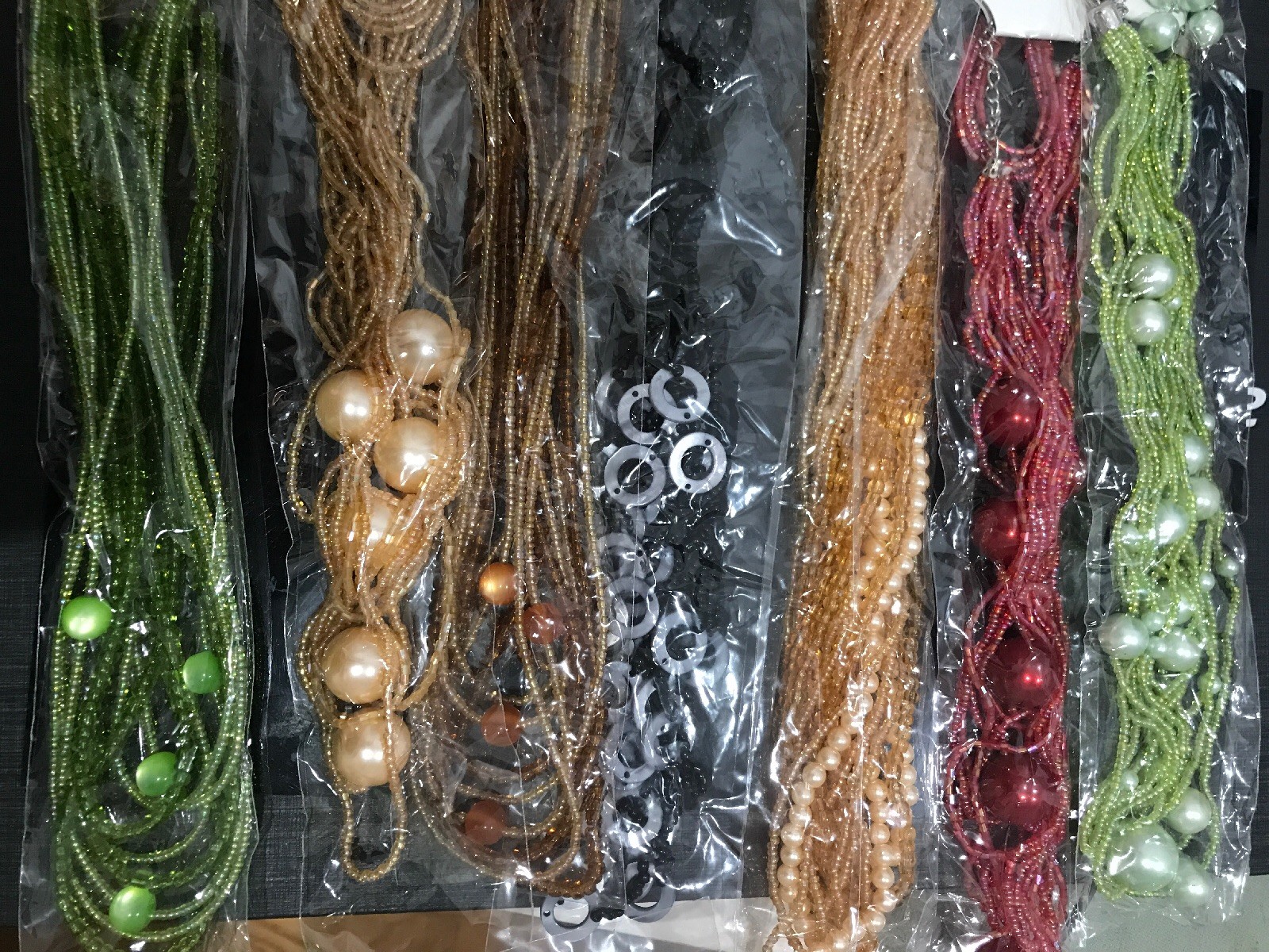 USA 30 PC (10 sets) WHOLESALE LOT COSTUME, 10PC NECKLACE ONLY FASHION JEWELRY