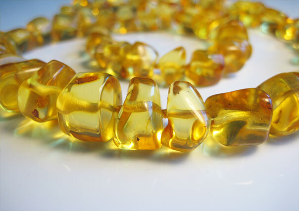 Genuine Honey Amber Beautiful Baltic Amber Necklace 35 grams !!!