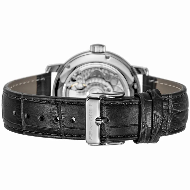 Seagull ST25 Movement Fashion Man Hollow Flywhee Casual Business Watch 819.624