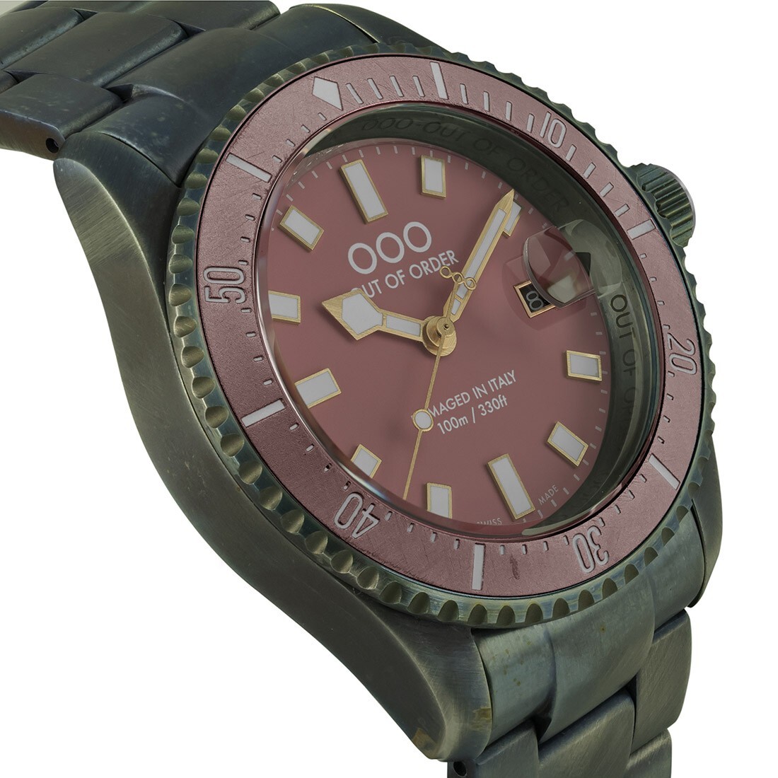 Out of Order CASANOVA CYPRIA Steel Swiss Made Quartz Sapphire Men’s Watch