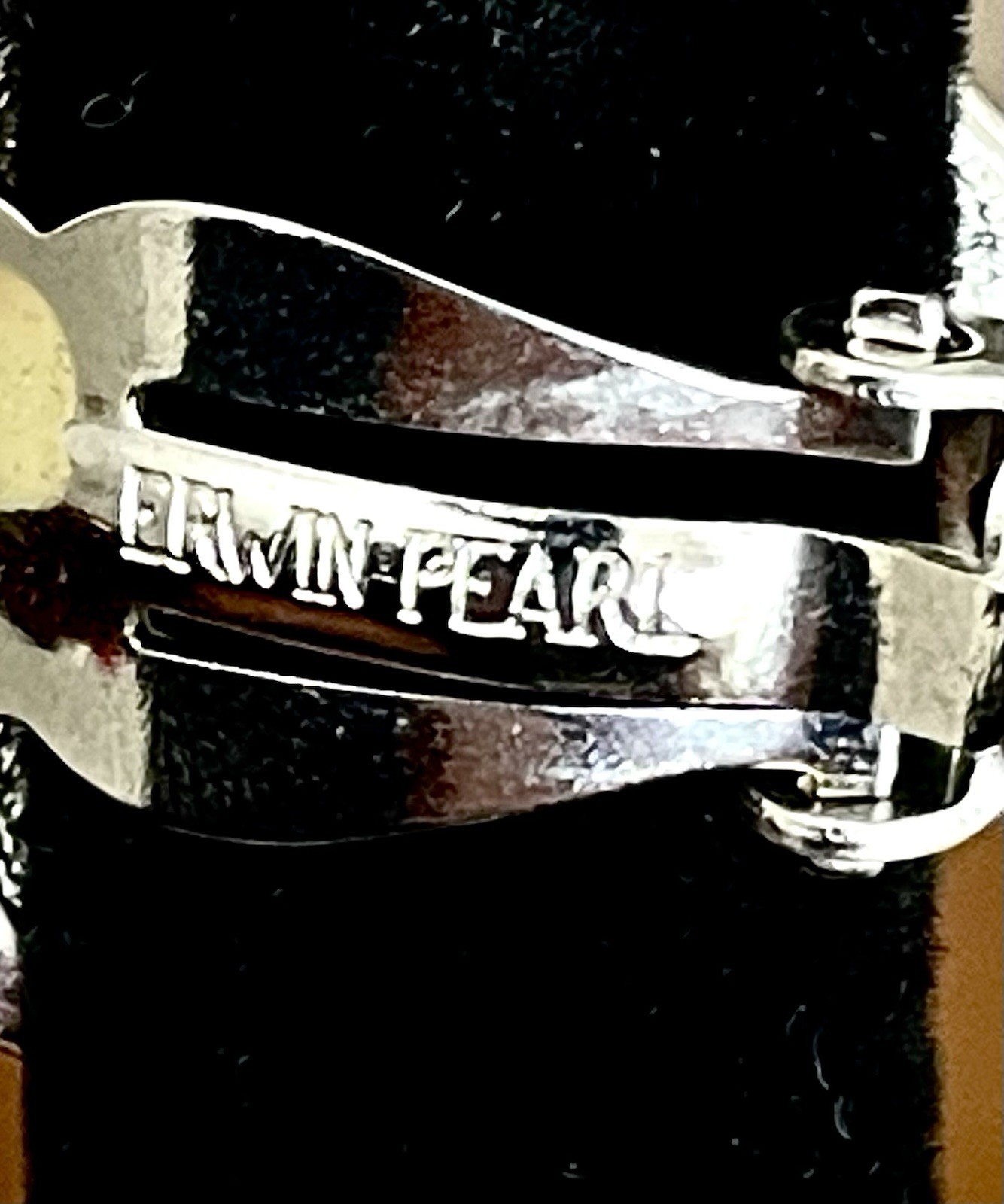 Erwin Pearl Vintage Gold & Silver Heart Clip On Earrings Royalcore Sparkle Chic