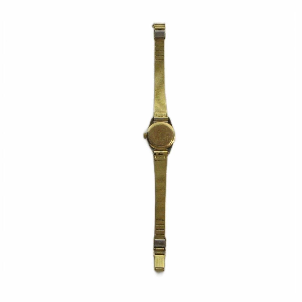 SEIKO QUEEN SEIKO 1020 0010 Wristwatch Hand wound 23 Jewels 3 Hands Round Gold C