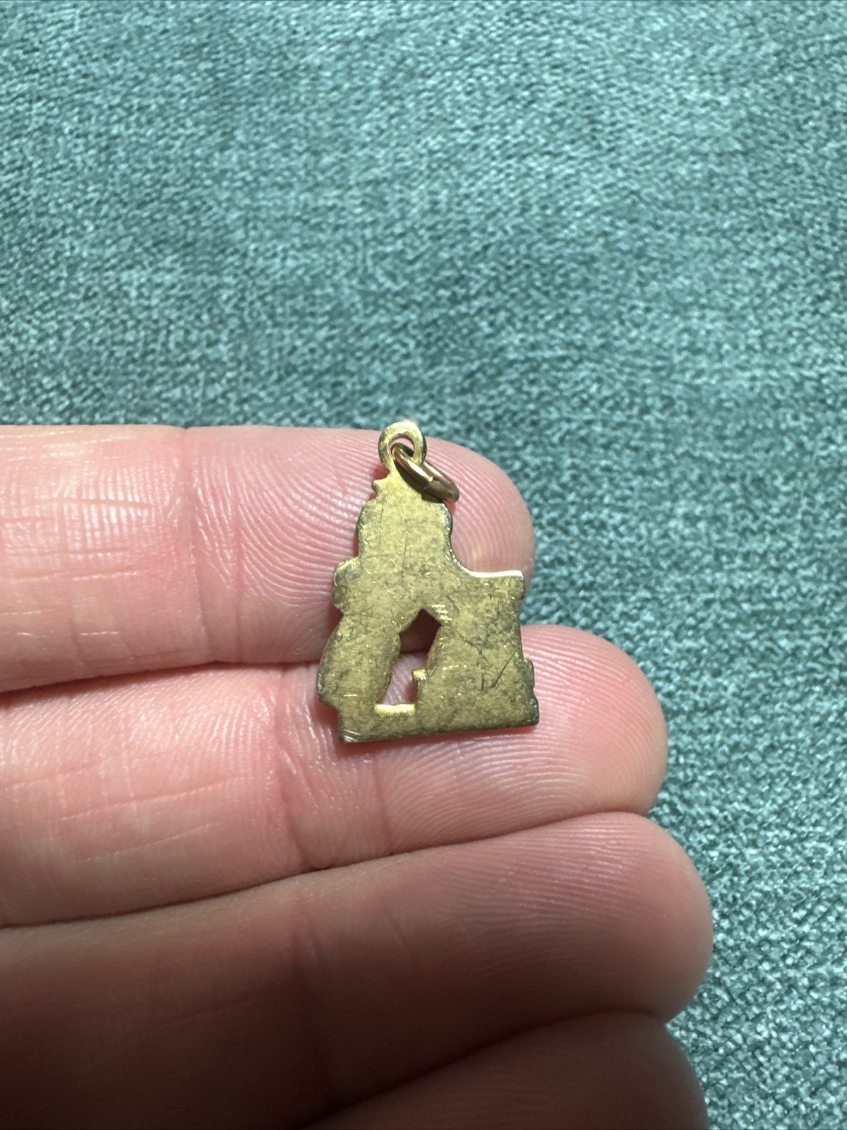 Vintage Kings College Pa Enamel Lion Charm