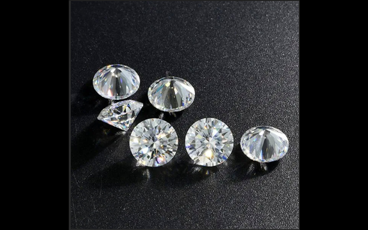 5 Pcs Loose CVD Diamond 3.75 MM Round – D to F – Color IF Clarity Certified