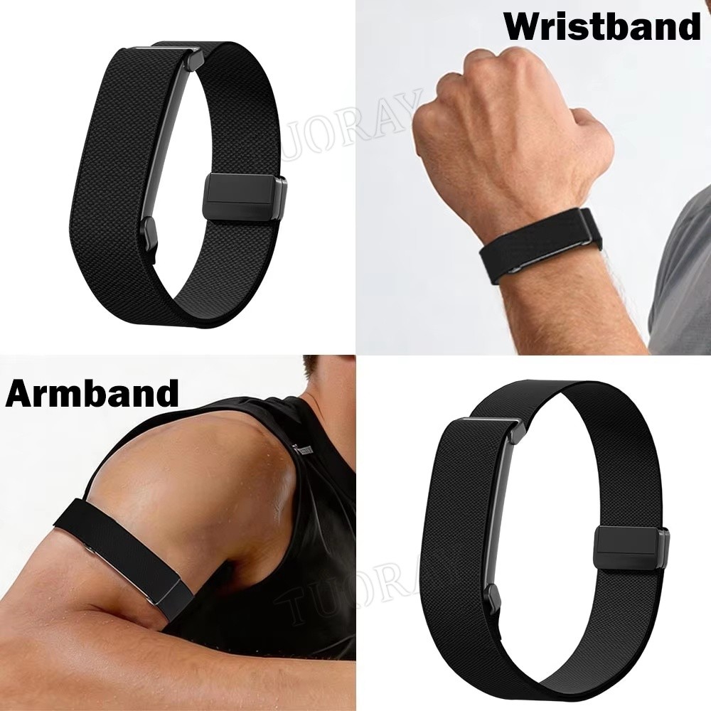 New Nylon Weave Bicep Band Strap for Google Fitbit Air Wristband & Bicep Armband