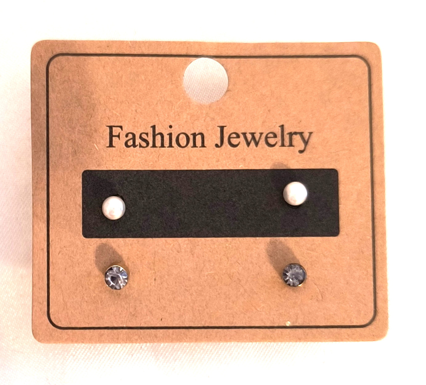 New Fashion Jewelry 2 Girls Petite Stud/Post Earrings Imitation Pearls Crystals