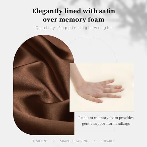 Purse Pillow Insert to Keep Shape – Lightweight Memory Foam Insert PC18 Gold