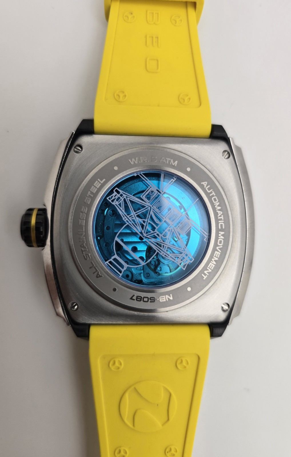Nubeo Magellan Watch Automatic Yellow NB-6087-04