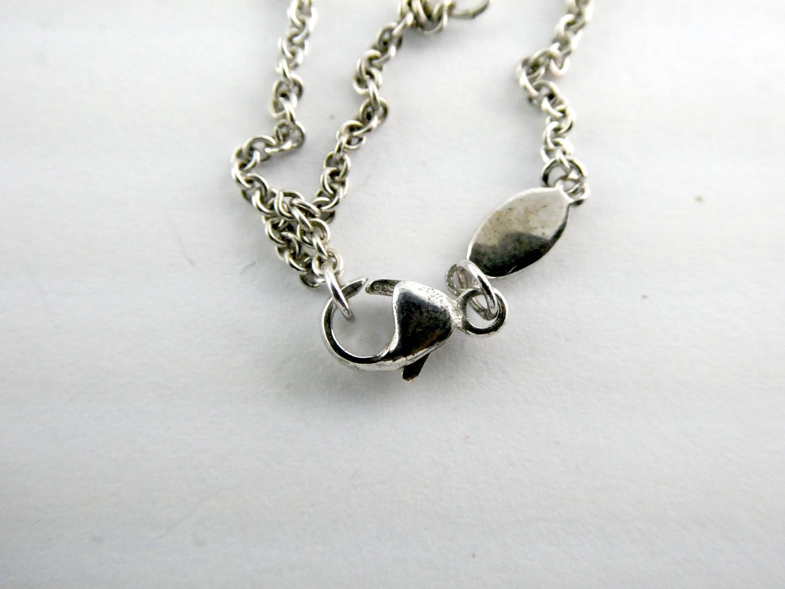 Jane Seymour Open Heart Sterling Silver 10k Natural Diamond Key Pendant Necklace
