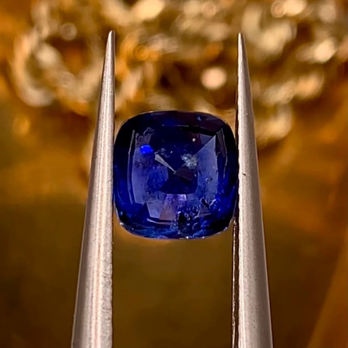 GFCO Certified 1.06Ct Natural Rare Stunning Royal Blue Sapphire From Sri Lanka