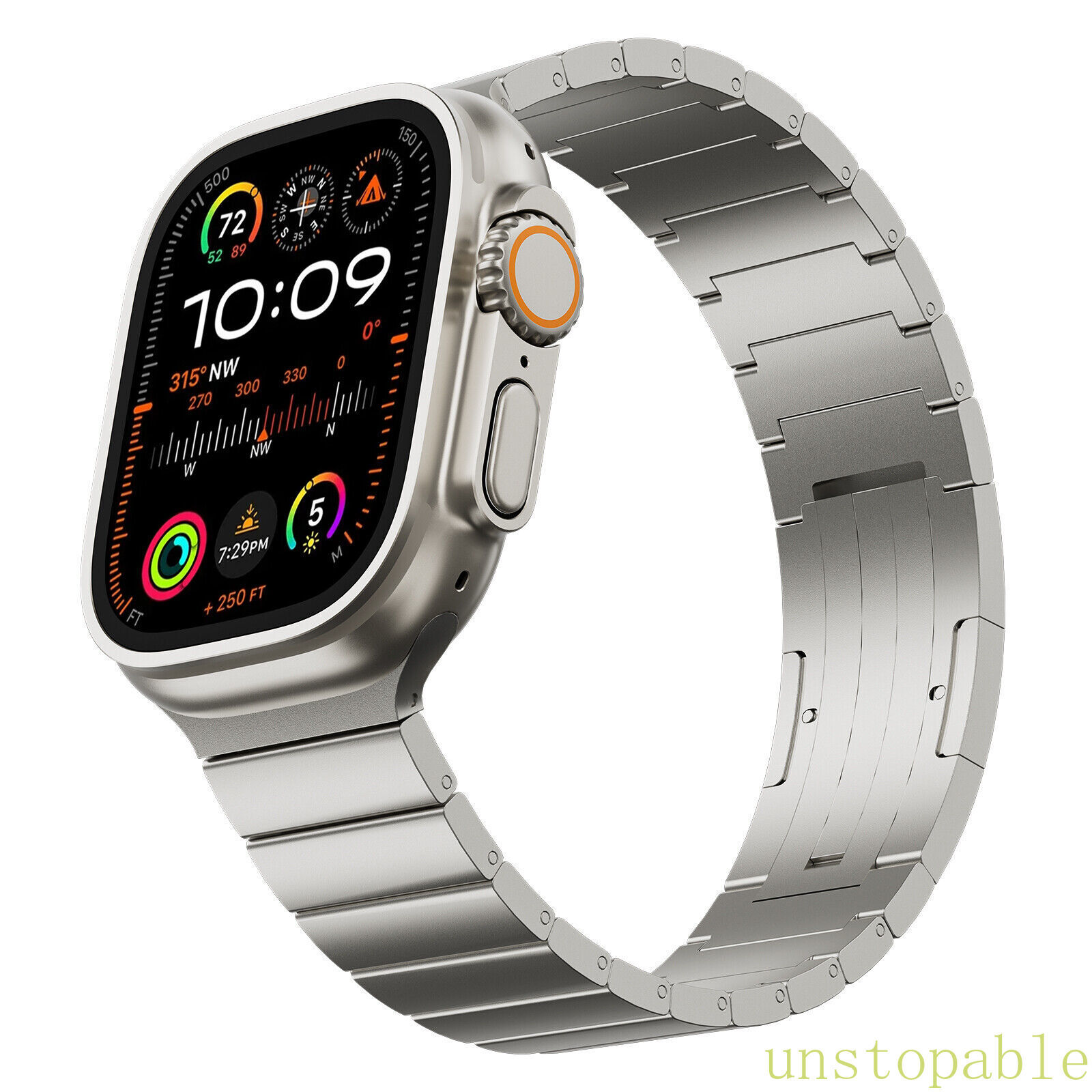 100% Pure Titanium (Not alloy) Watch Band Strap For Apple Watch Ultra 3 2 1 49mm