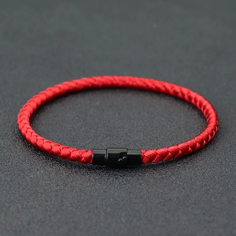 Braided Rope Bracelet Good Luck Fortune Couple Bracelet Cuff Bangle For Man Wome