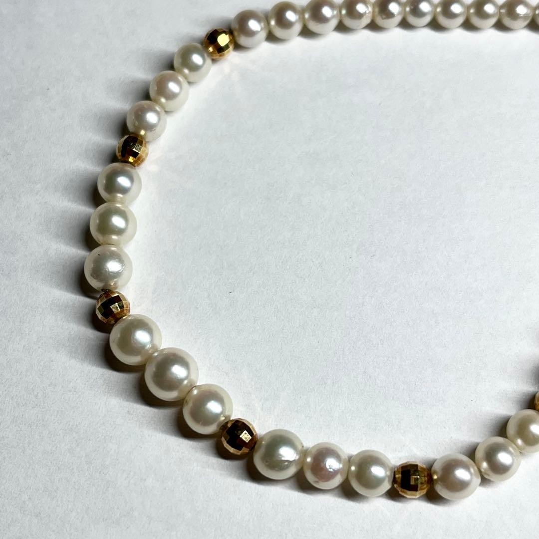 Akoya Pearl Bracelet Baby Pearls 3.5-5.5mm Silver Clasp 20.5cm From Japan