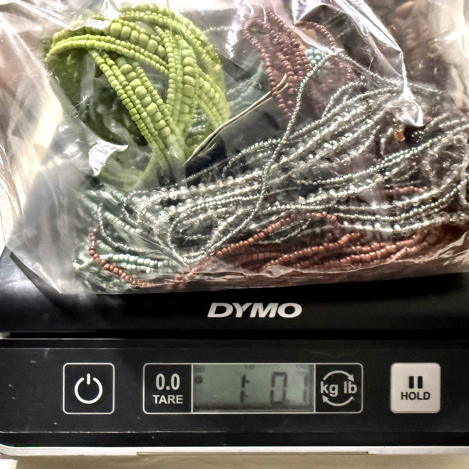 1 lb. Seed Bead Boho Jewelry Lot ~ Bali Style Indonesia 2 pieces NWT