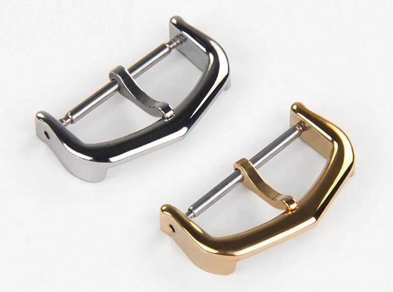 12/14/16/18mm Gold-plated Replacement Tang Buckle For Cartier Watch Strap New