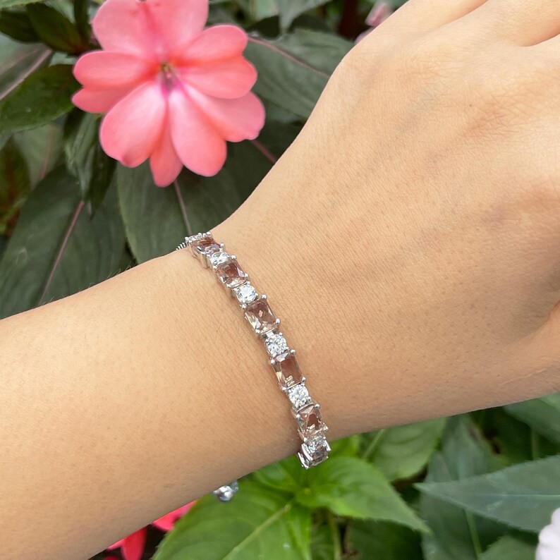 Women’s Jewelry Gift Lab Grown Diamonds Openable Bracelet 925 Sterling Silver