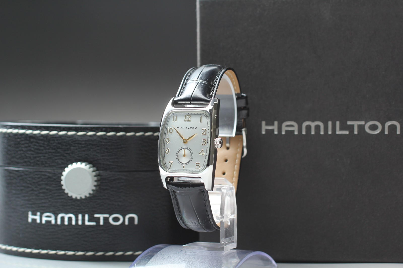 Vintage 2004 [N MINT w/ BOX] HAMILTON Bolton H13411753 Quartz Men’s Swiss Watch