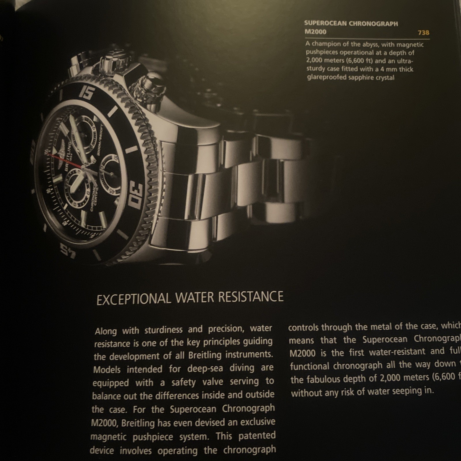 Breitling 1884 Chronology 2017 instruments for professionals watch catalog