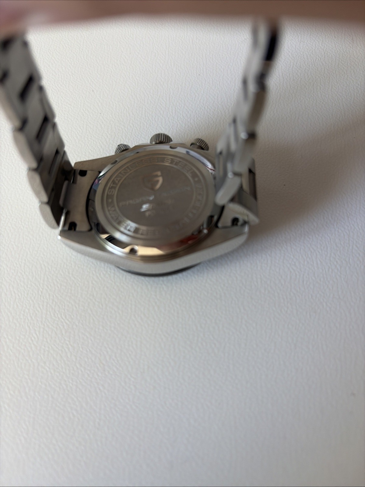 Men’s Silver Pagani Design Chronograph Watch