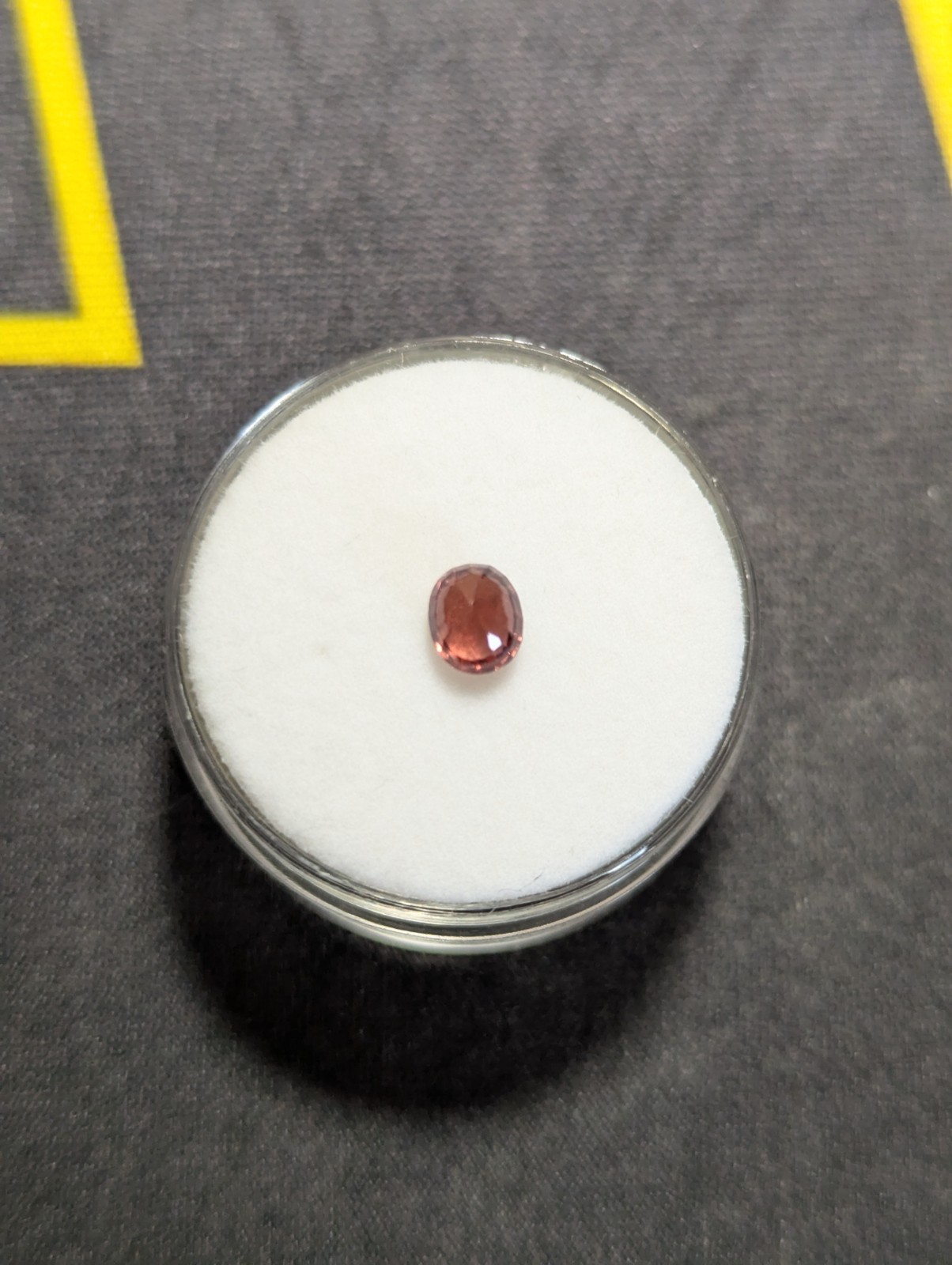 0.59ct 5.2×4.3mm Oval Cut Natural Orange Spinel – Burma Gemstone Loose