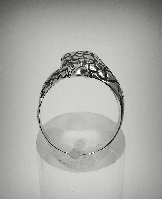 Extravagant Sterling Silver Ring Solid 925 Snake Perfect Quality Handmade