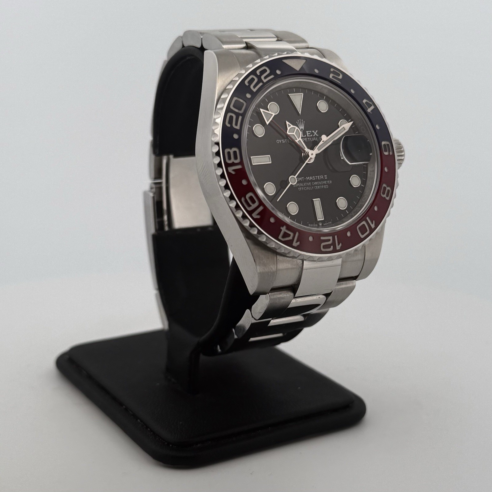 Rolex Pepsi GMT-Master II Ref 126710BLRO Stainless Steel Oyster Bracelet 40mm