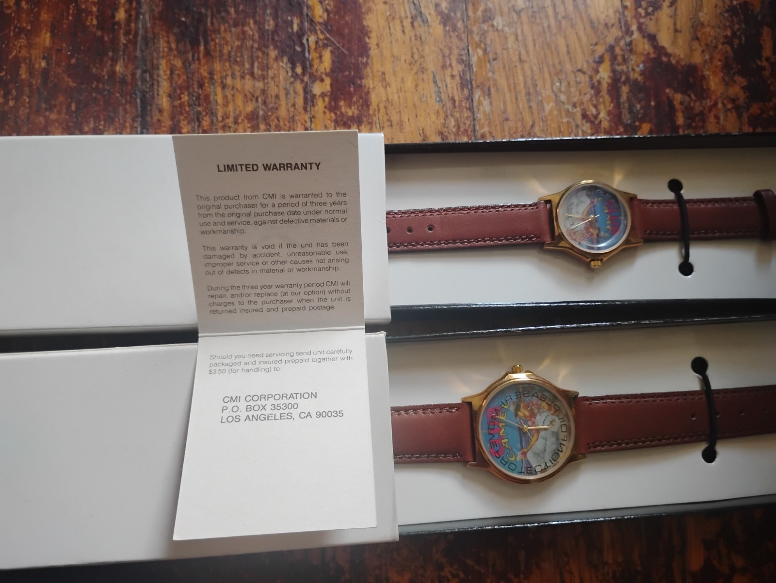 Sweda vintage joey camel male and female watches